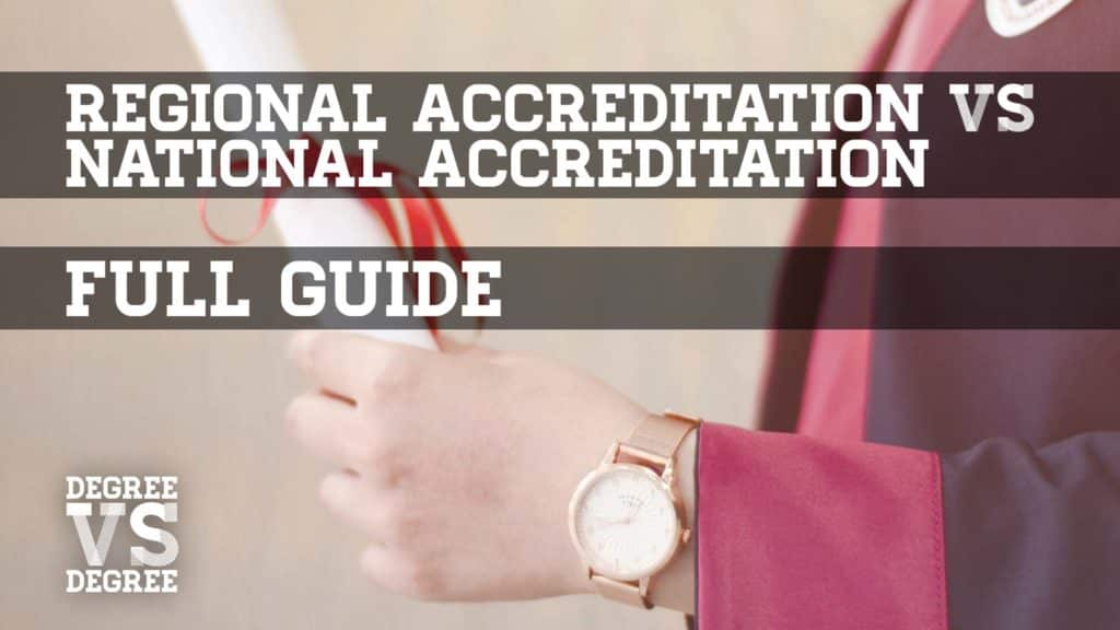 regional accreditation vs national accreditation
